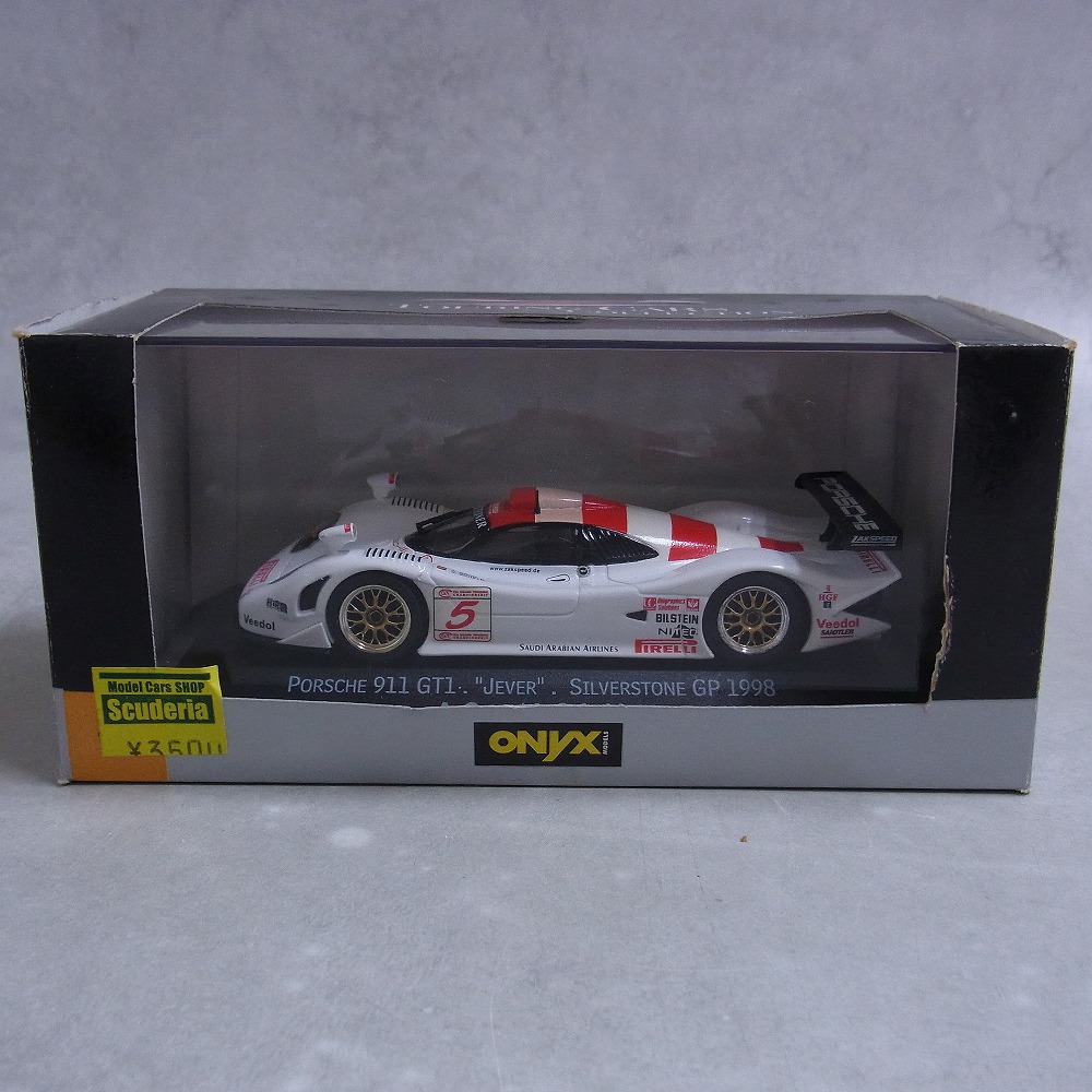 ONYX 1/43 ポルシェ GT1 JEVER シルバーストーンGP 1998 #5 XLM99011