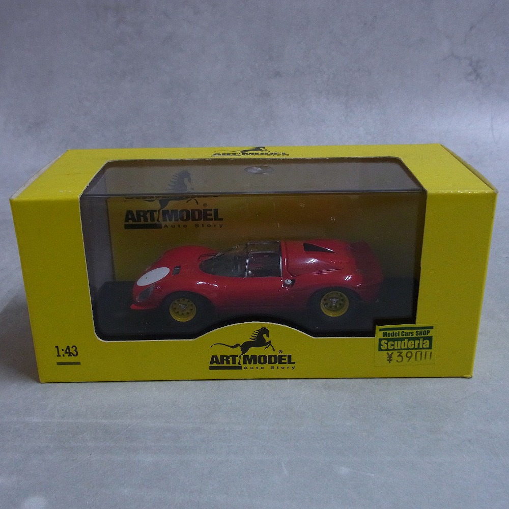ART MODEL 1/43 フェラーリ ディーノ 206/S レッド プロトタイプ