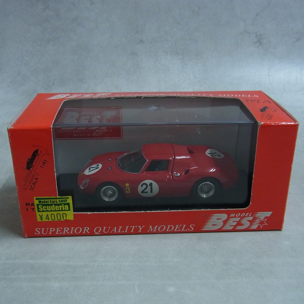 BEST MODEL 1/43 フェラーリ 250 LM ル・マン1965 リント/グレゴリー
