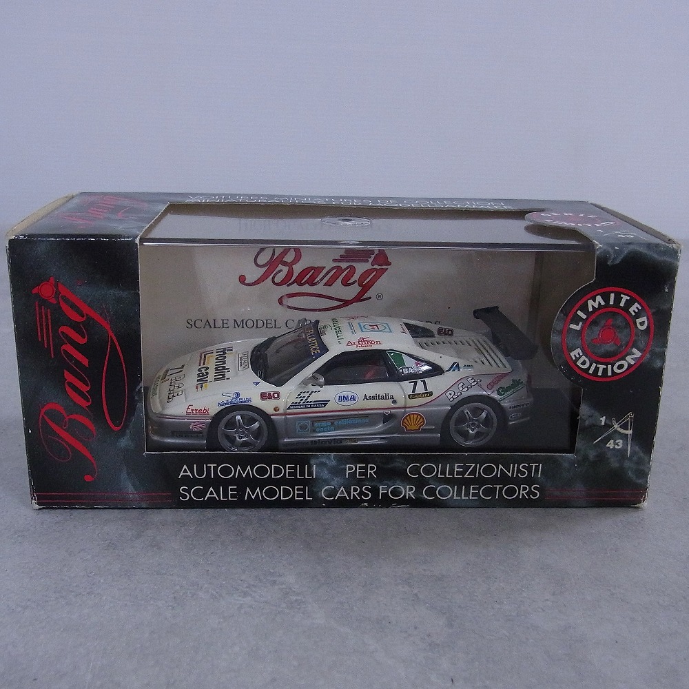 Bang 1/43 フェラーリ 355 チャレンジ 世界選手権 イモラ ’98 アドリアーノ・バソ