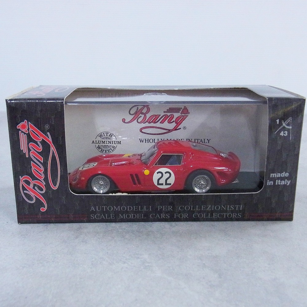 Bang 1/43 フェラーリ 250 GTO ル・マン’62 ELDE BEURLYS