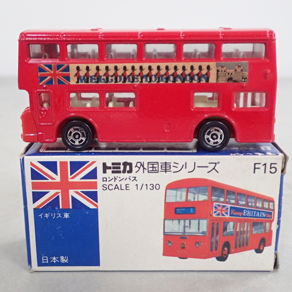 BEEP ゲームグッズ通販 / トミカ F15 ロンドンバス 日本製
