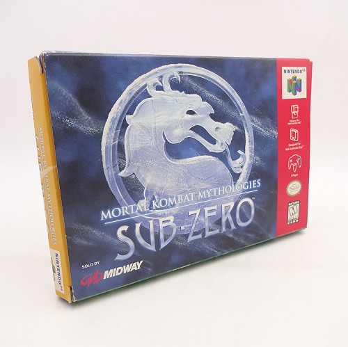 【中古ソフト】NINTENDO64｜MORTAL KOMBAT MYHOLOGIES SUB-ZERO 海外版