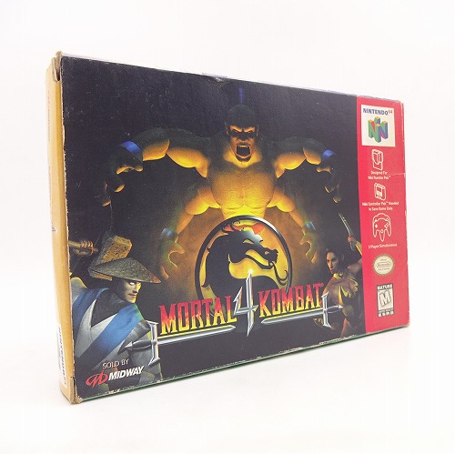 【中古ソフト】NINTENDO64｜MORTAL KOMBAT4 海外版