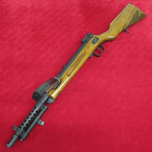 □ CAW 百式短機関銃 前期型 ダミーカート仕様 金属モデルガン リアルウッド