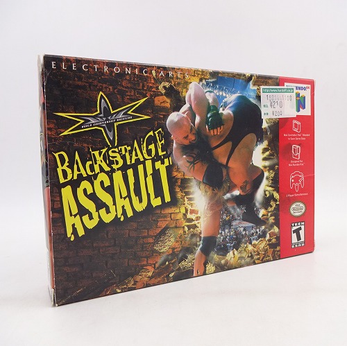 【中古ソフト】NINTENDO64｜WCW BACKSTAGE ASSAULT 海外版