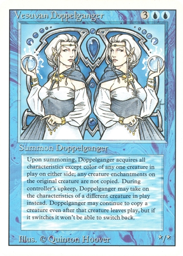 中古MTG【3ED】Vesuvan Doppelganger《英》（MTG/マジック:ザ・ギャザリング）【管理:M1542A】