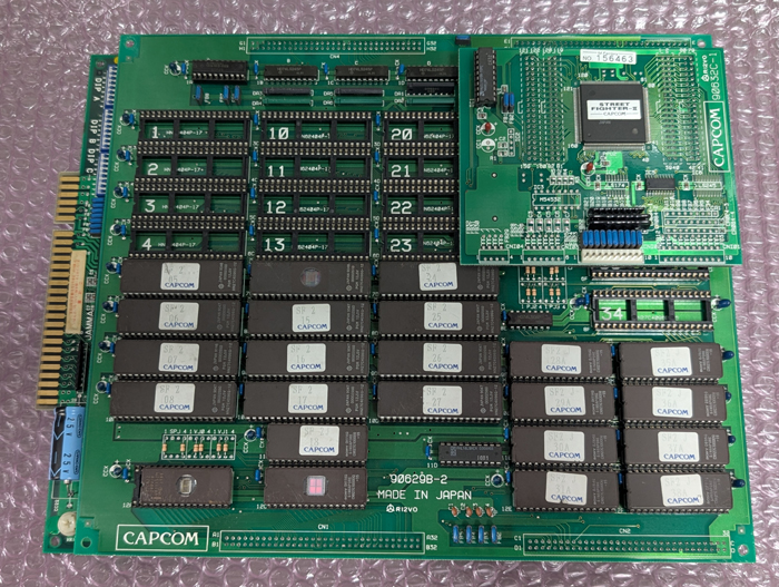 【店頭併売品】（アーケード基板）カプコン「ストリートファイターII」【AR-3422】