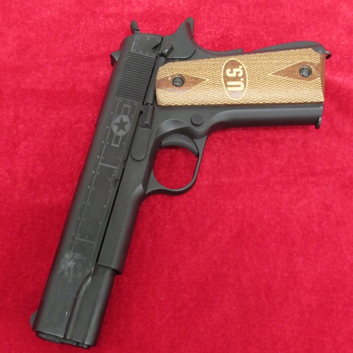 M1911 コルトガバメント 木製グリップ GBB メタルスライド