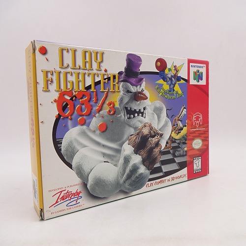 【中古ソフト】NINTENDO64｜CLAY FIGHTER 63 1/3 海外版