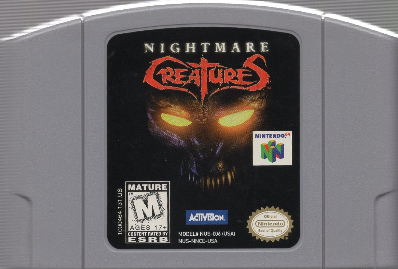 【中古ソフト】NINTENDO64｜NIGHTMARE CREATURES 海外版