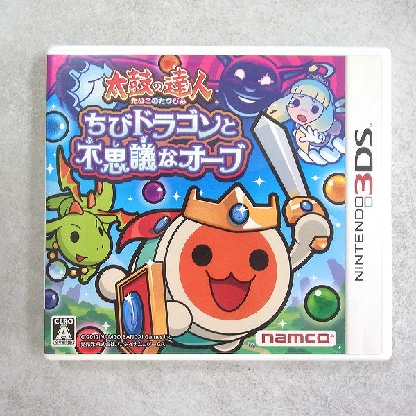 【中古ソフト】ニンテンドーDS │太鼓の達人 ちびドラゴンと不思議なオーブ