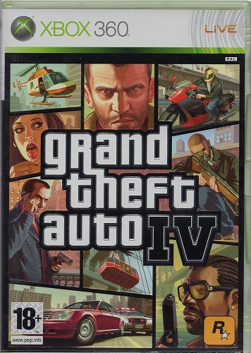 【中古ソフト】XBOX360│Grand Theft Auto IV 海外版