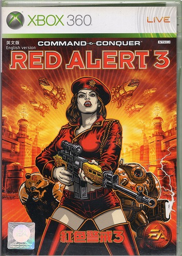 【中古ソフト】XBOX360｜RED ALERT3 海外版