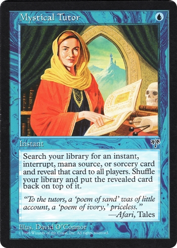 中古MTG【MIR】神秘の教示者 / Mystical Tutor《英》（MTG/マジック:ザ・ギャザリング）【管理:M1566A】