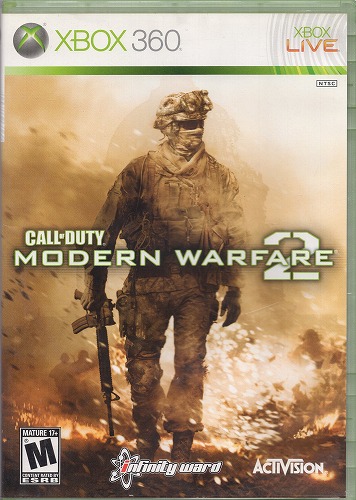 【中古ソフト】XBOX360｜CALL OF DUTY MODERN WARFARE2 海外版