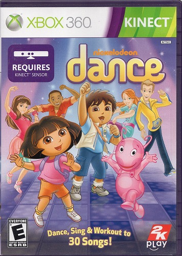 【中古ソフト】XBOX360｜nickelodeon dance 海外版