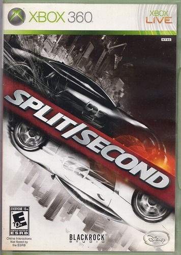 【中古ソフト】XBOX360｜SPLIT/SECOND 海外版