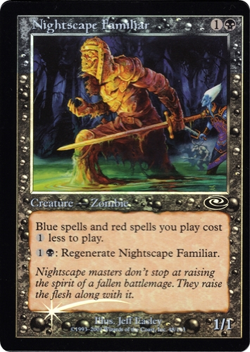 中古MTG【PLS】[Foil] 夜景学院の使い魔 / Nightscape Familiar《英》（MTG/マジック:ザ・ギャザリング）【管理:M1569A】
