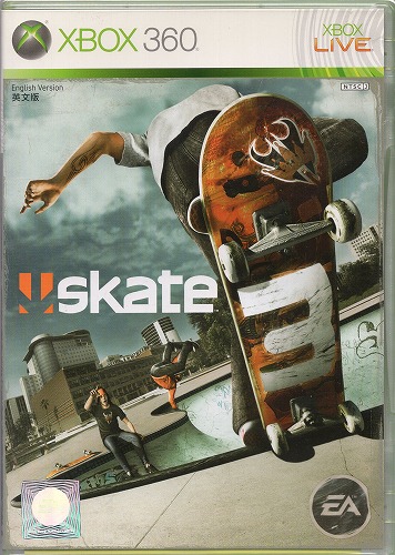 【中古ソフト】XBOX360｜skate3 海外版