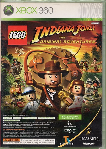 【中古ソフト】XBOX360｜LEGO INDIANA JONES/KUNG FU PANDA 海外版