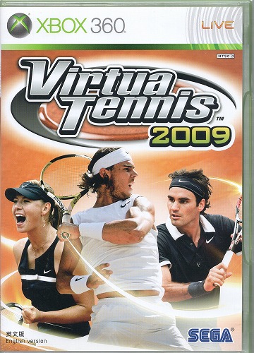 【中古ソフト】XBOX360｜Virtua Tennis 2009 海外版