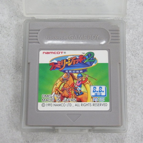 【中古ソフト】ゲームボーイ｜ファミリージョッキー2 名馬の血統