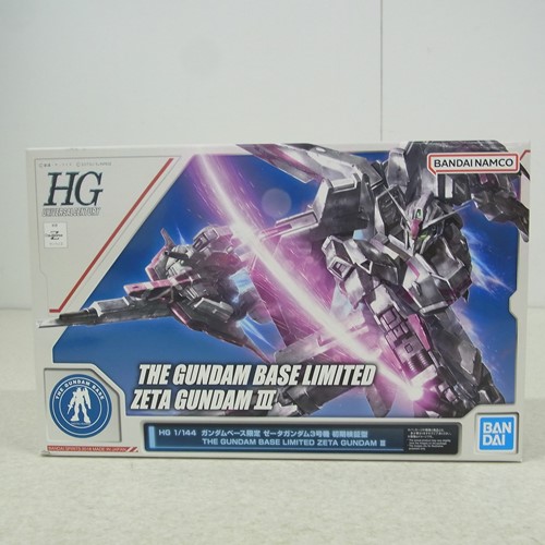 ガンダムベース限定 1/144 HG MSZ-006 ゼータガンダム3号機 初期検証型