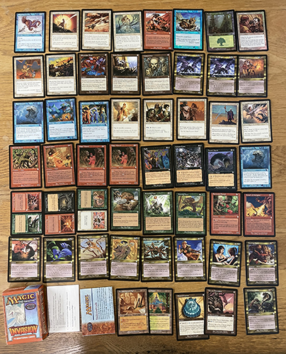 中古MTG【INV】インベイジョン/INVASION　レア・アンコモン53枚セット《英》（MTG/マジック:ザ・ギャザリング）【管理:M0058】