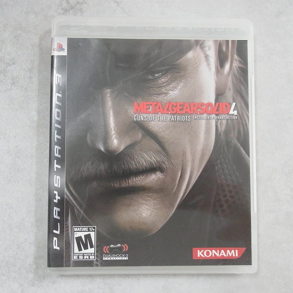 【中古ソフト】PlayStation3│メタルギアソリッド4 ガンズオブザパトリオット 海外版