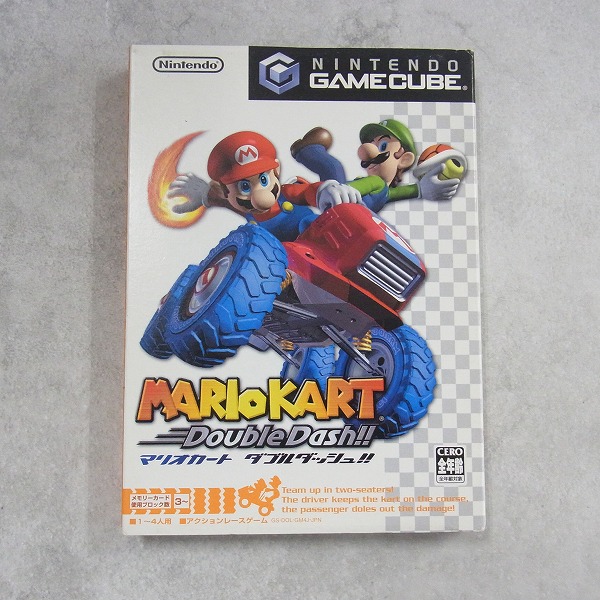 【中古ソフト】ゲームキューブ│マリオカート ダブルダッシュ!! 箱付