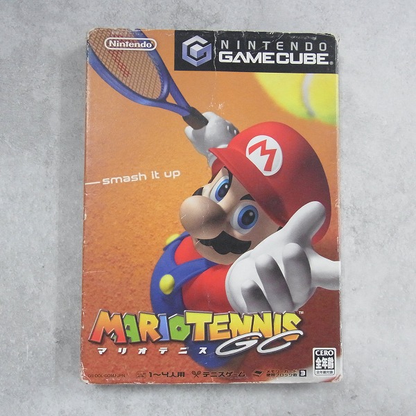 【中古ソフト】ゲームキューブ│マリオテニスGC 箱付