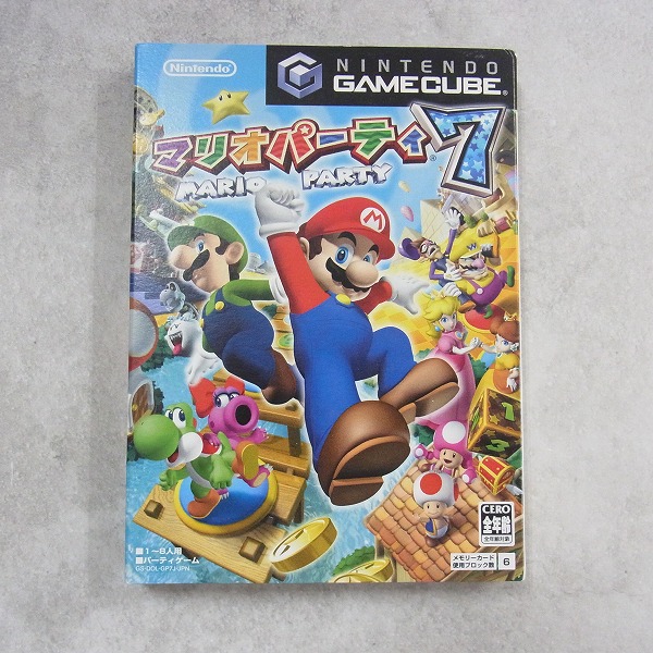 【中古ソフト】ゲームキューブ│マリオパーティ7 箱付