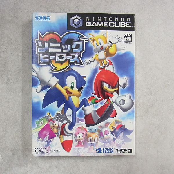 【中古ソフト】ゲームキューブ│ソニックヒーローズ 箱付