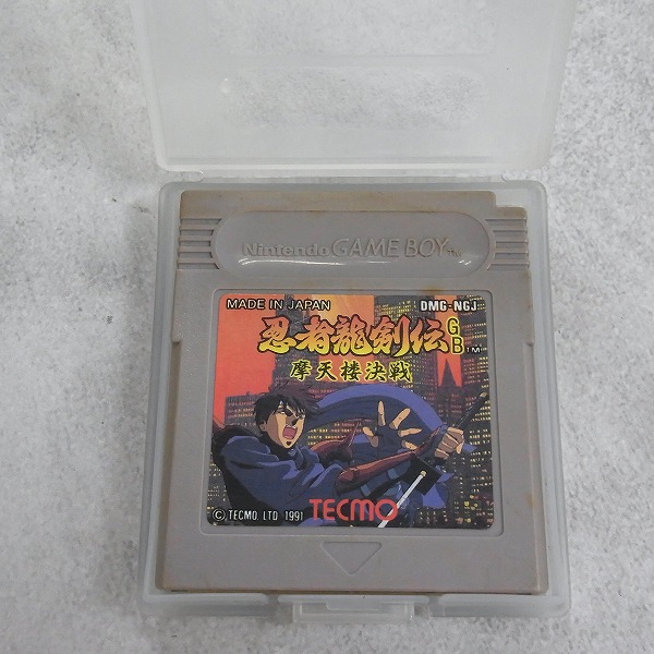 【中古ソフト】ゲームボーイ｜忍者龍剣伝 摩天楼決戦 箱なし