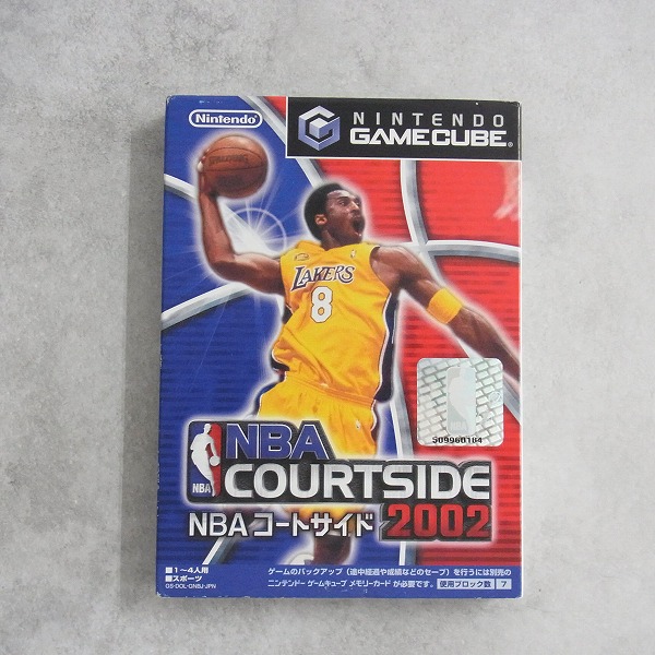 【中古ソフト】ゲームキューブ│NBAコートサイド2002 箱付
