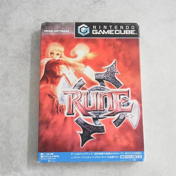 【中古ソフト】ゲームキューブ│ルーン 箱付