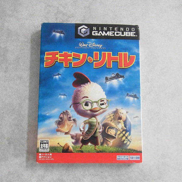 【中古ソフト】ゲームキューブ│チキン・リトル 箱付