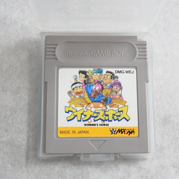 【中古ソフト】ゲームボーイ｜ウィナーズホース