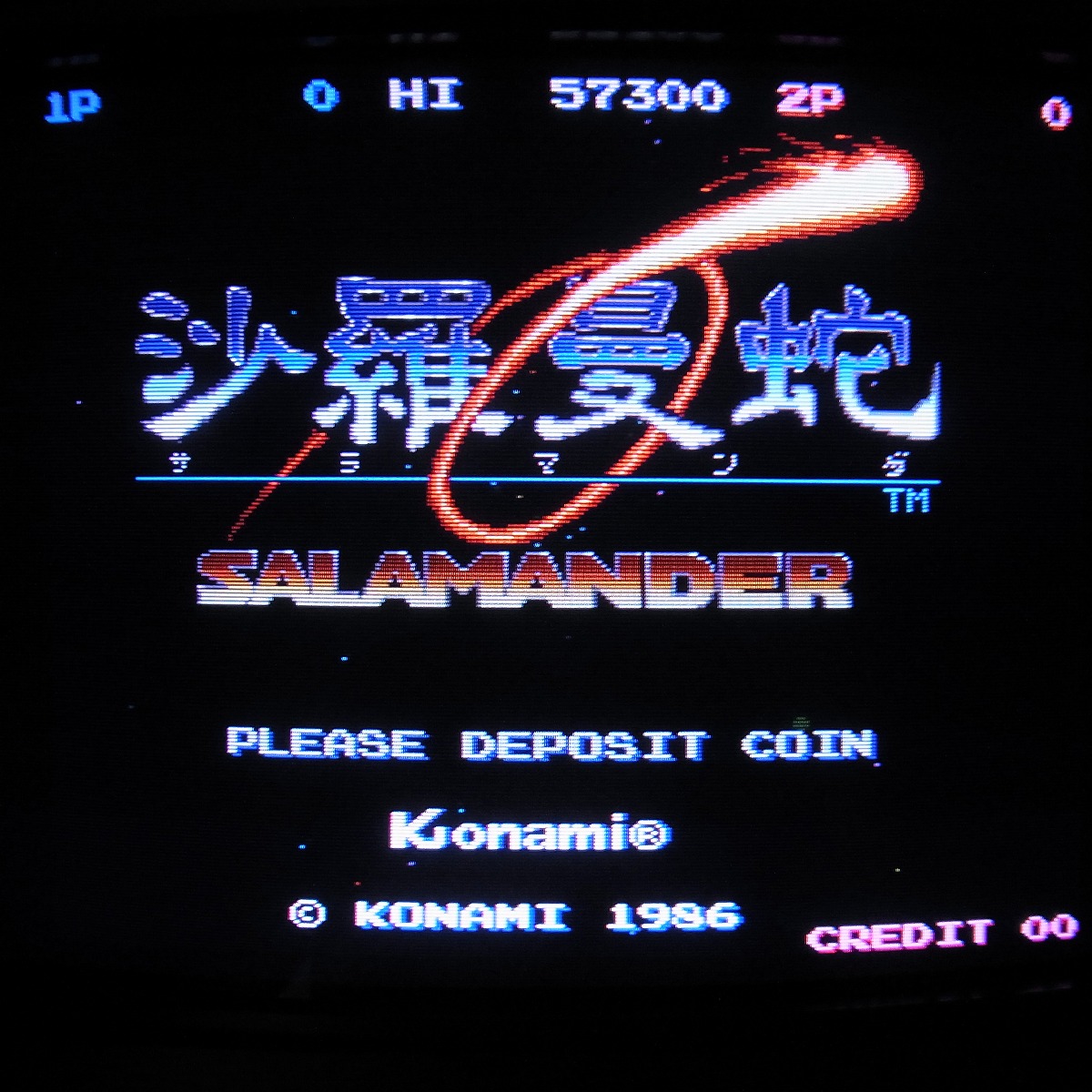 【中古アーケード基板】コナミ/KONAMI 沙羅曼蛇 サラマンダ SALAMANDER