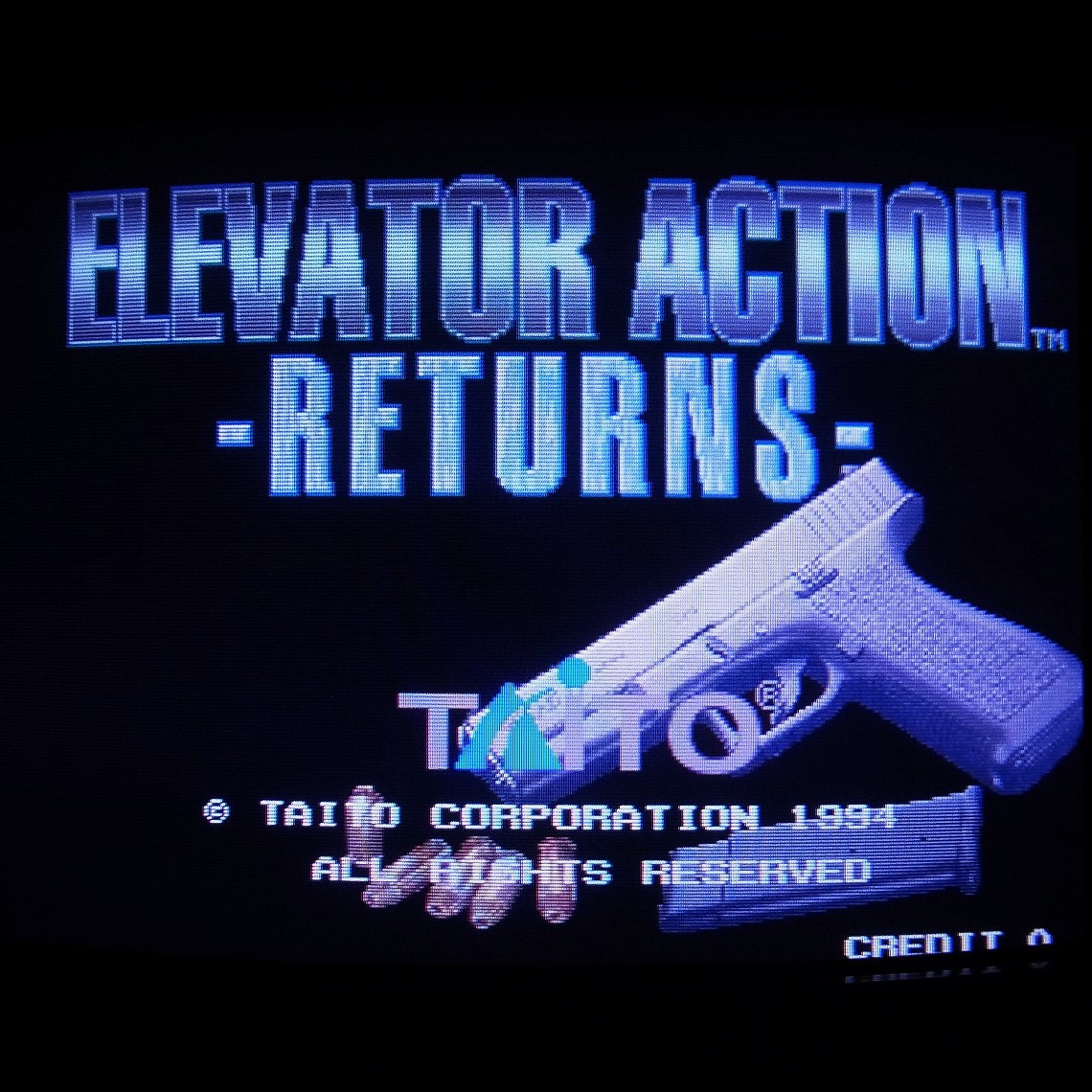 【中古アーケード基板】タイトー/TAITO エレベーターアクション リターンズ ELEVATOR ACTION RETURNS F3 全純正
