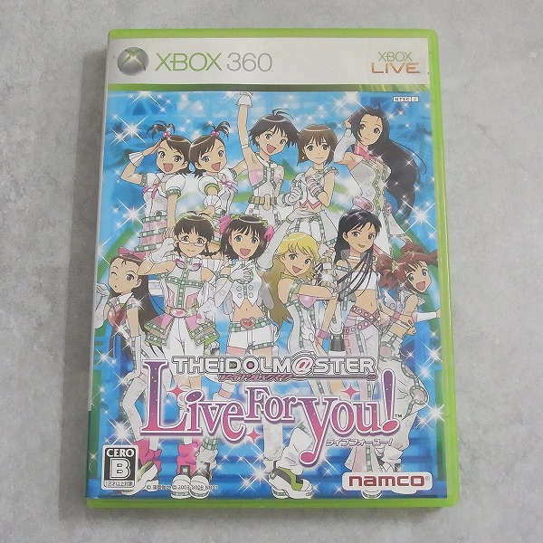 【中古ソフト】XBOX360｜アイドルマスター Live For You! ライブフォーユー