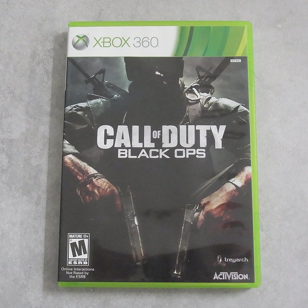 【中古ソフト】XBOX360｜CALL OF DUTY Black Ops海外版