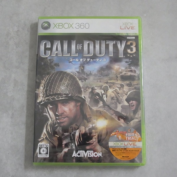 【中古ソフト】XBOX360｜コール オブ デューティ 3