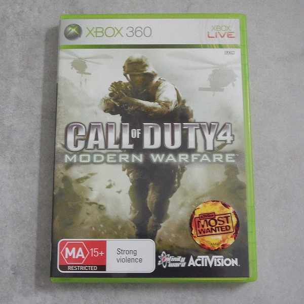 【中古ソフト】XBOX360｜CALL OF DUTY4海外版