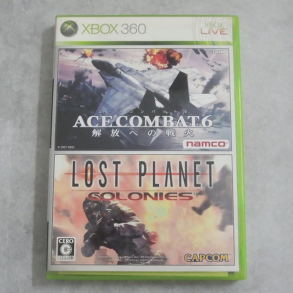 【中古ソフト】XBOX360｜エースコンバット6 + LOST PLANET COLONIES