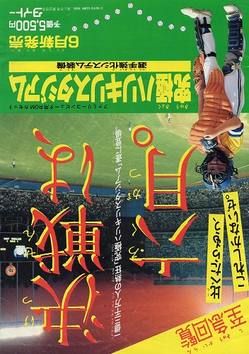 【中古チラシ】ファミコン│究極ハリキリスタジアム 選手教科システム装備