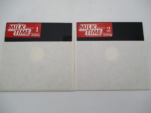 【店頭取扱品】【中古PCソフト】MILK TIME みるくたいむ/PC-9801/5インチ ※ディスクのみ