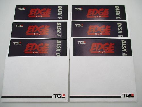 【店頭取扱品】【中古PCソフト】エッジ EDGE/PC-9801/5インチ ※ディスクのみ