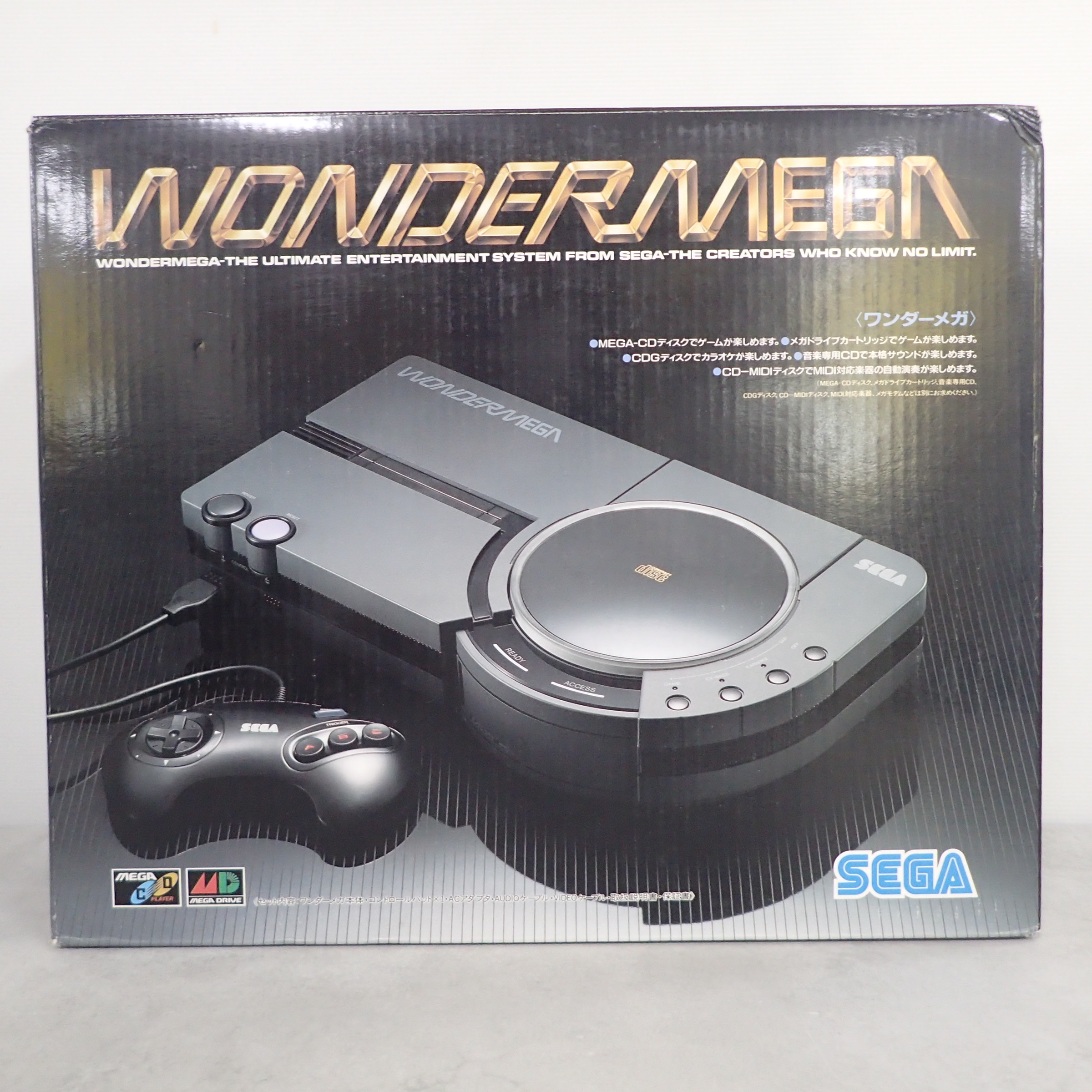 【店頭取扱品】【中古ハード】メガドライブ│ワンダーメガ 本体 HWM-5010 オーバーホール品